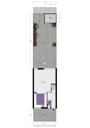 Floorplan - Albert Schweitzererf 6, 3263 SL Oud-Beijerland
